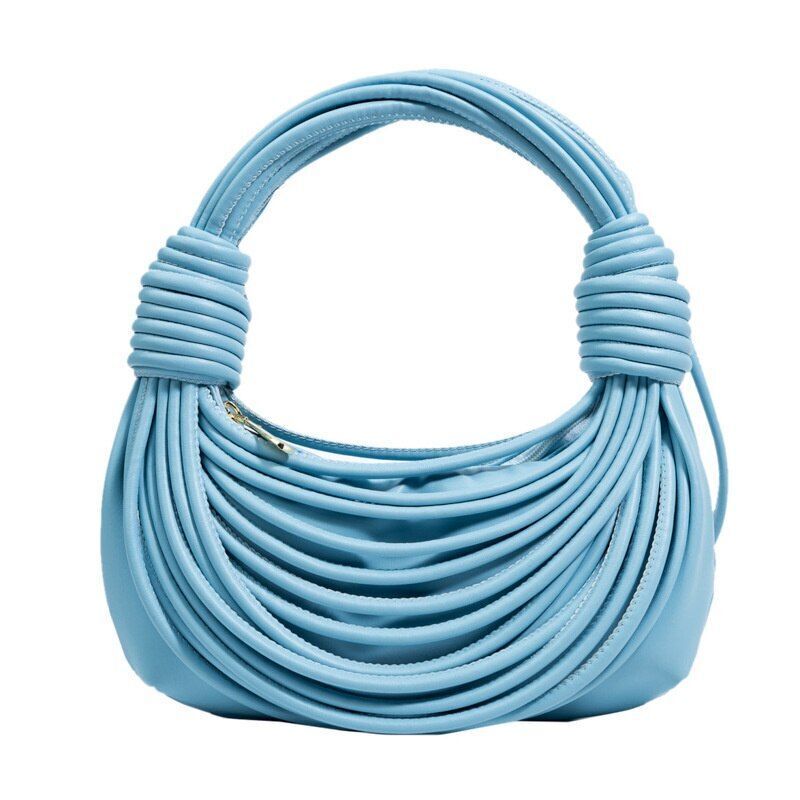 Creative Bag Fashion Wire Bundle Knitting Knot Single Shoulder Purse 22*13*5 CM