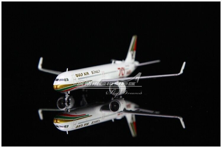 1:400 JC Wings GULF AIR AIRBUS A321neo Passenger Airplane Diecast Aircraft Model
