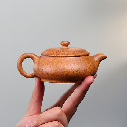 On Sales Marked Tea Pot Real Yixing Zisha High Temperature Duan Clay Kungfu Pot
