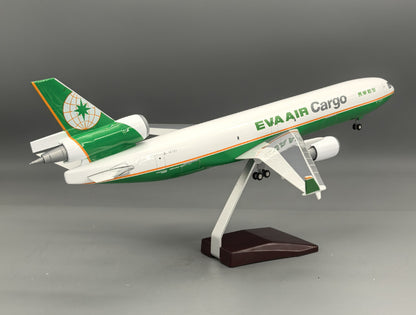 47CM 1:130 EVA AIR McDonnell Douglas MD-11 Airplane Landing Gear Resin Model
