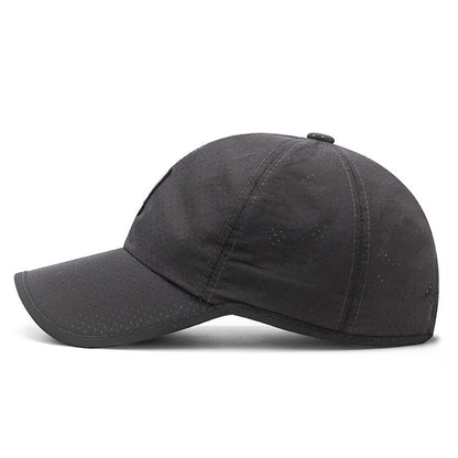 Summer Snapback Quick Dry Mesh Baseball Cap Outdoor Golf Breathable Hat Unisex