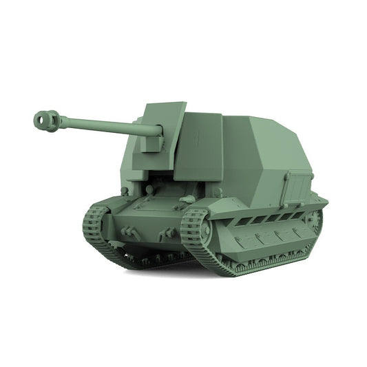 SSMODEL SS220656 1/220 Military Model Kit France FCM 36 PAK40 Tank Destroyer