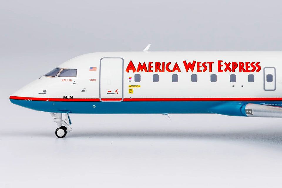 1:200 NG Model America West Bombardier CRJ200LR Airplane Diecast Aircraft Model