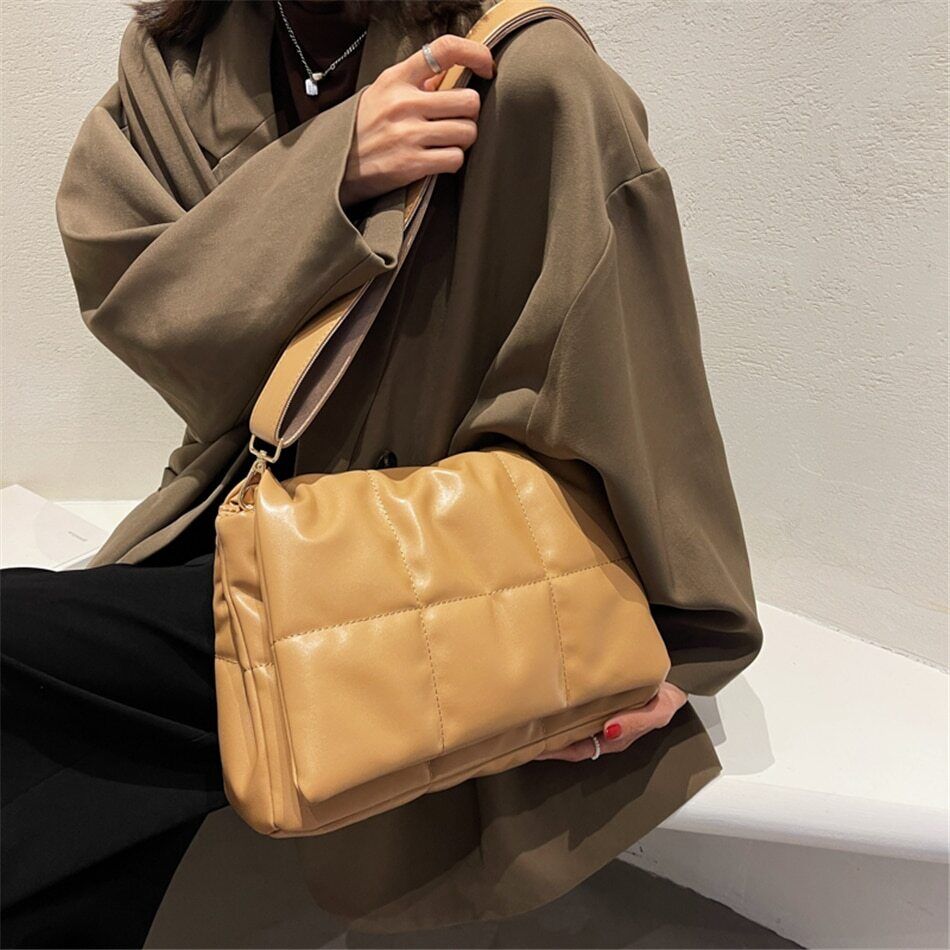 Women's Bag PU Leather Shoulder Messenger Bags Women Female Crossbody Bag