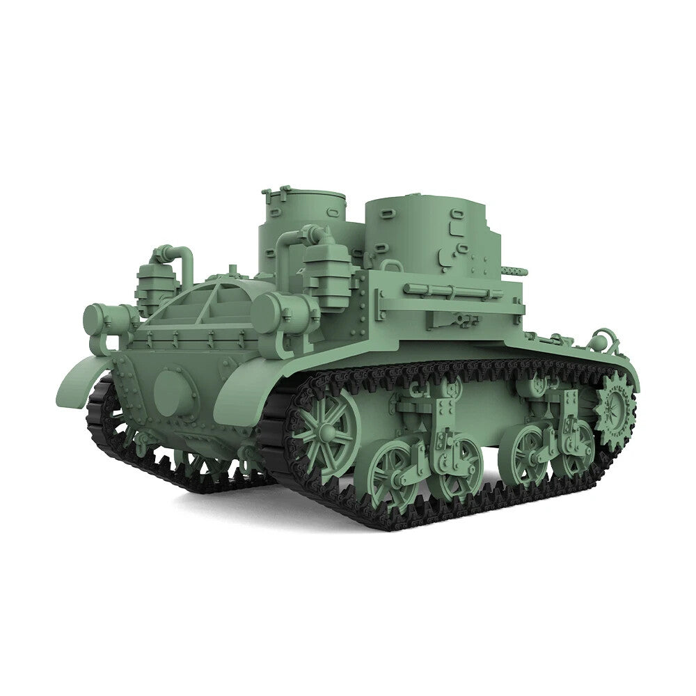 SSMODEL SS72502 1/72 25mm Military Model Kit US M2A2 Light Tank
