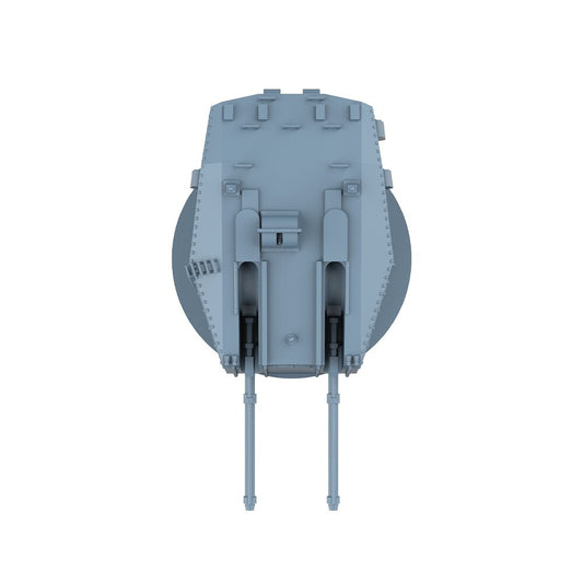 LYCG700370 1/700 Model Upgrades Parts Royal Navy 76mm /70 Mk VI Twin AA Gun