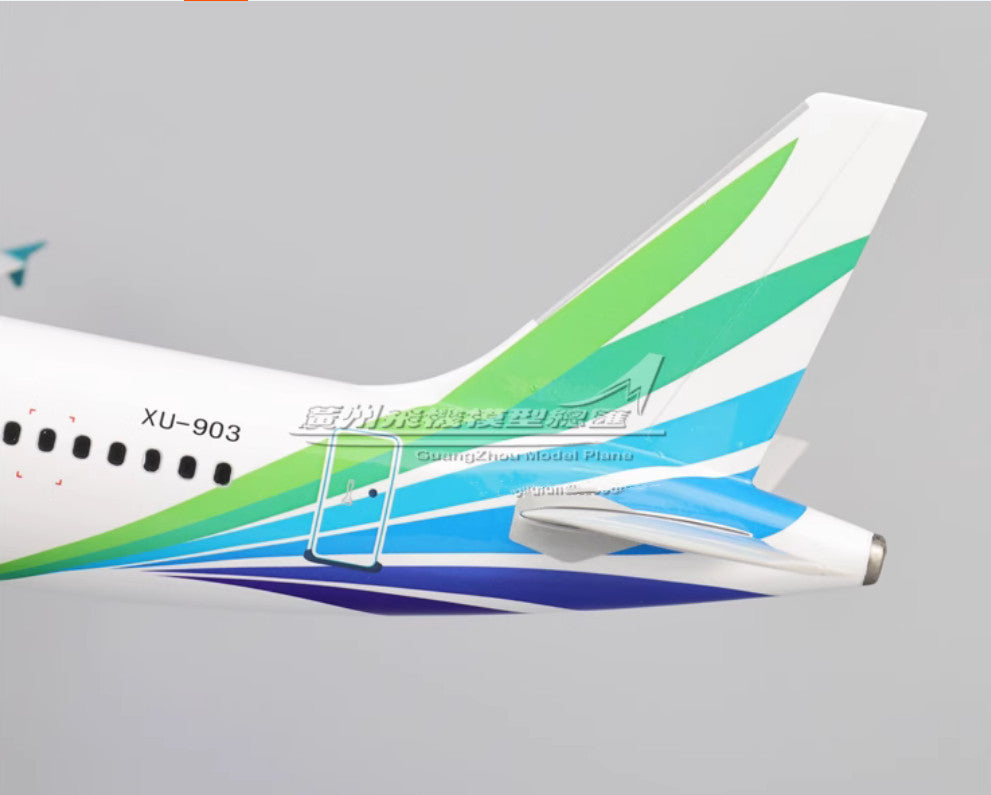 47CM 1:80 Lanmei Airlines AIRBUS A320neo Airplane Landing Gears Resin Model