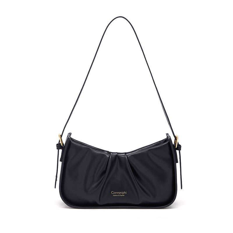 Cow Leather Bag Underarm Purse Shoulder Crossbody Women Cowhide Mini Bags Purse