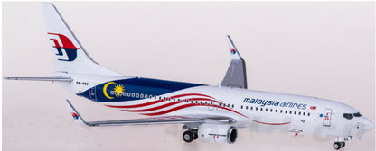 1:400 NGmodels Malaysia Airlines B737-800 Passenger Airplane Diecast Plane Model