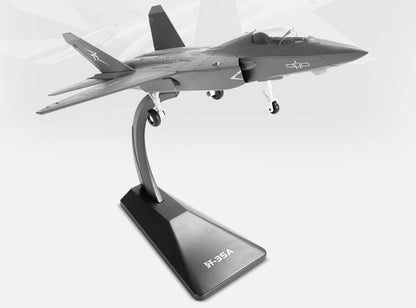 1:64 27CM KDW Carrier-based Stealth Fighter Jet Diecast Military Aircraft Model