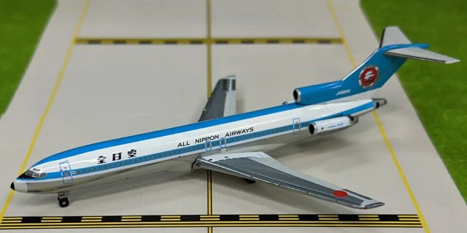 1:500 Hogan ANA BOEING 727-200 Passenger Aircraft Diecast Plane Airplane Model