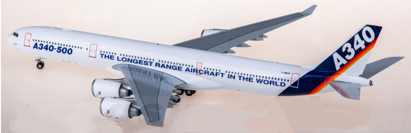 1:200 JC Wings Airbus A340-500 F-WWTE Passenger Airplane Diecast Aircraft Model