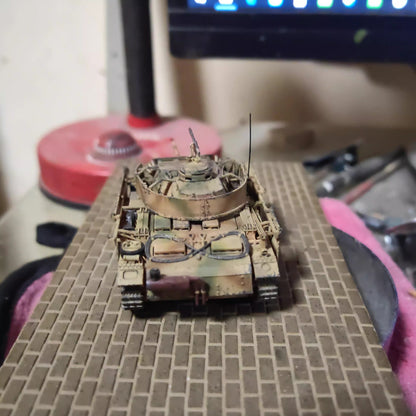 Homemade 1/72 German III M Main Battle Tank Finished Model Ornament Toys