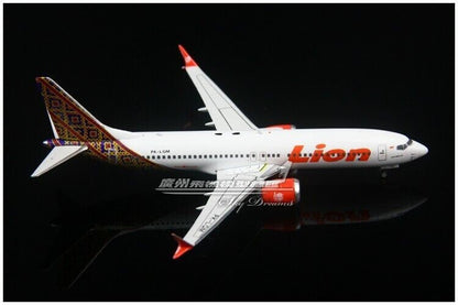 1:400 Phoenix Lion BOEING 737-8MAX Passenger Airplane Diecast Aircraft Model