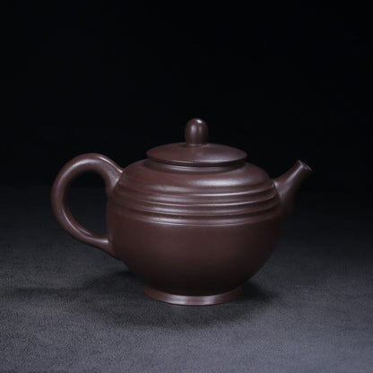 Chinese Yixing Zisha Clay Handmade Exquisite Teapot （陶韵 底款：顾景舟）