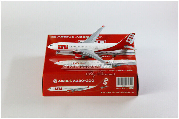 1:400 JC Wings LTU AIRBUS A330-200 Passenger Airplane Diecast Aircraft Model