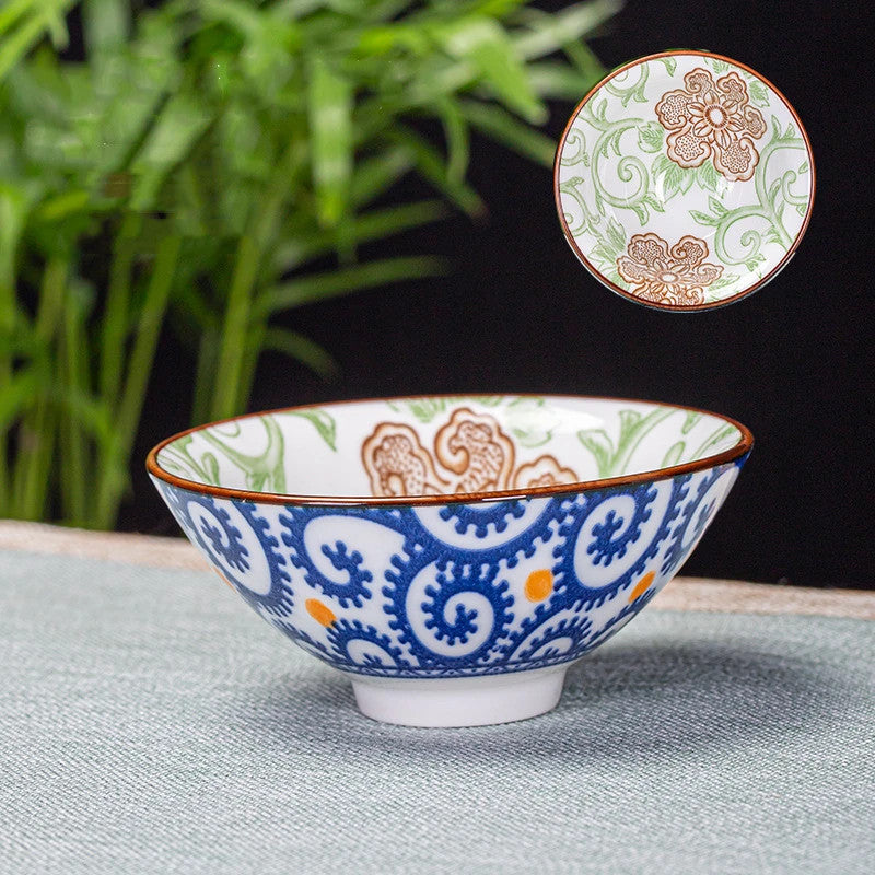 70ml 1Pc Chinese Blue and White Porcelain Teacup Ceramic Tea Bowl Master