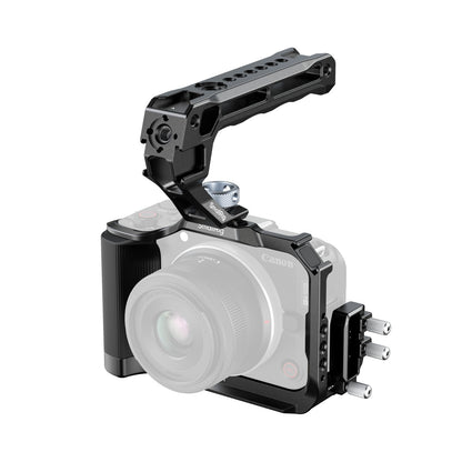 SmallRig Camera Cage Kit for Canon EOS R50 V W/ Silicone Handle Cable Clamp 5766