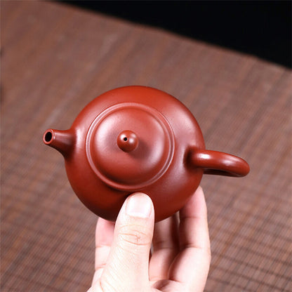 150ml Chinese Yixing Zisha Pottery Dahongpao Clay Rongtian Pot Teapot Tea Pot
