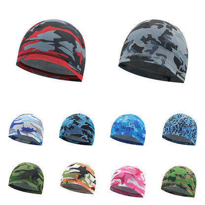 Mens Skull Hat Bike Helmet Hat Cycling Skull Cap Riding Cap Bicycle Classic
