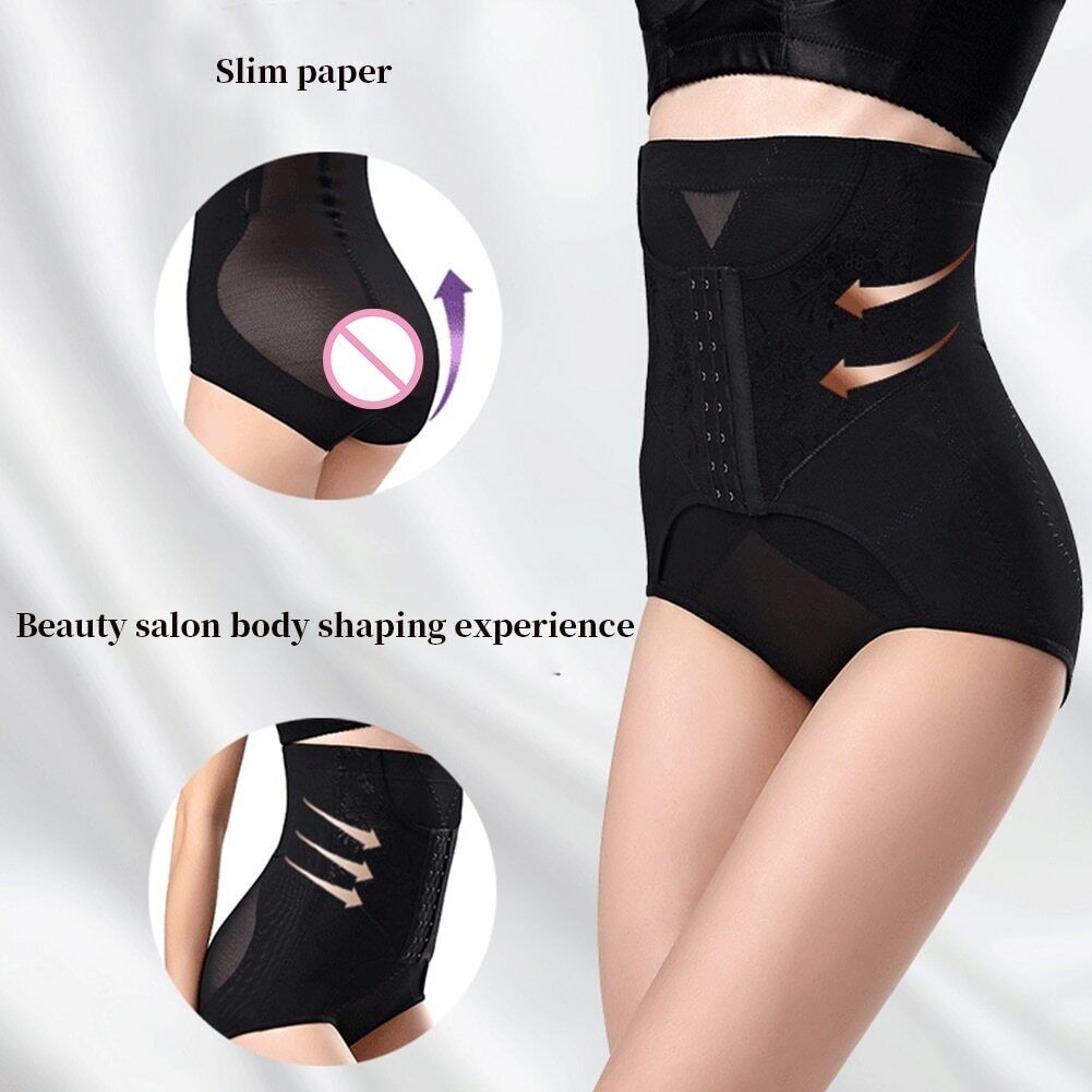 Women Body Shaper Trainer Tummy Slimming Breathable Belt Waist Control Briefs