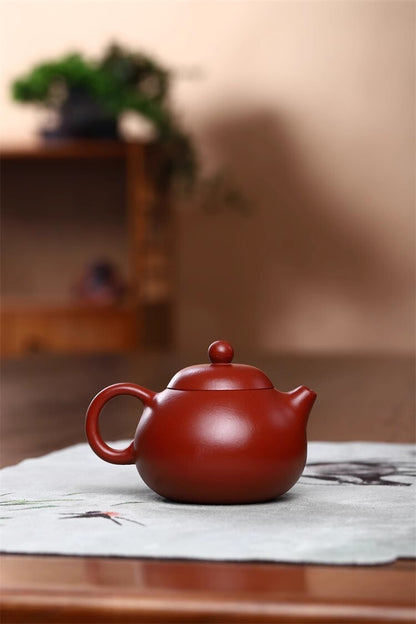 180cc chinese Yixing Handmade Zisha teapot DaHongPao clay XiShi Gongfu Tea Pot