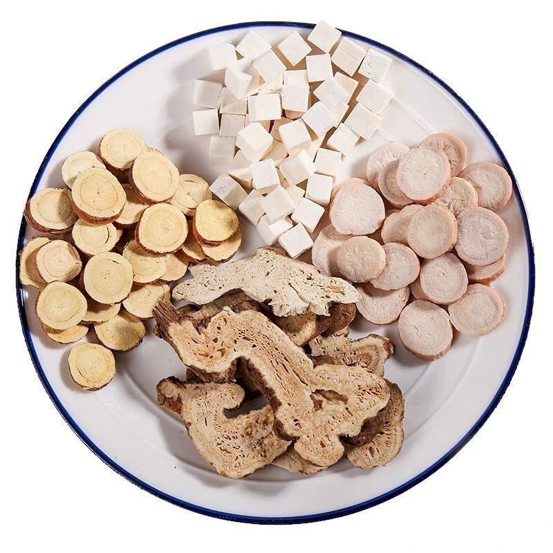 Ancient Three White Drink to remove yellowish qi and whitening flower tea