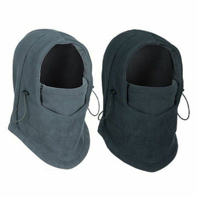 Winter warm Fleece beanie hat skull bandana neck warmer balaclava Unisex Cover
