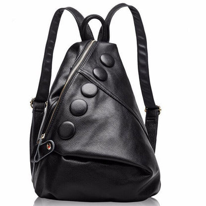 New Designer Backpack 100% Genuine Leather Women's Backpack Travel Bag Rucksack