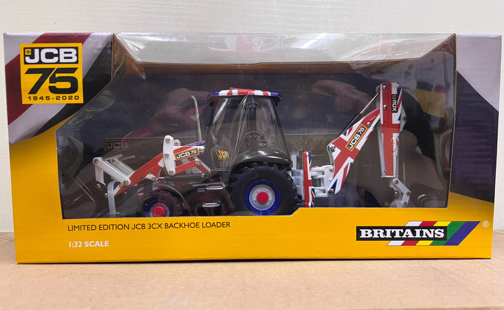 1:32 36CM JCB 3CX BACKHOE LOADER Construction Machine Equipment Diecast Model