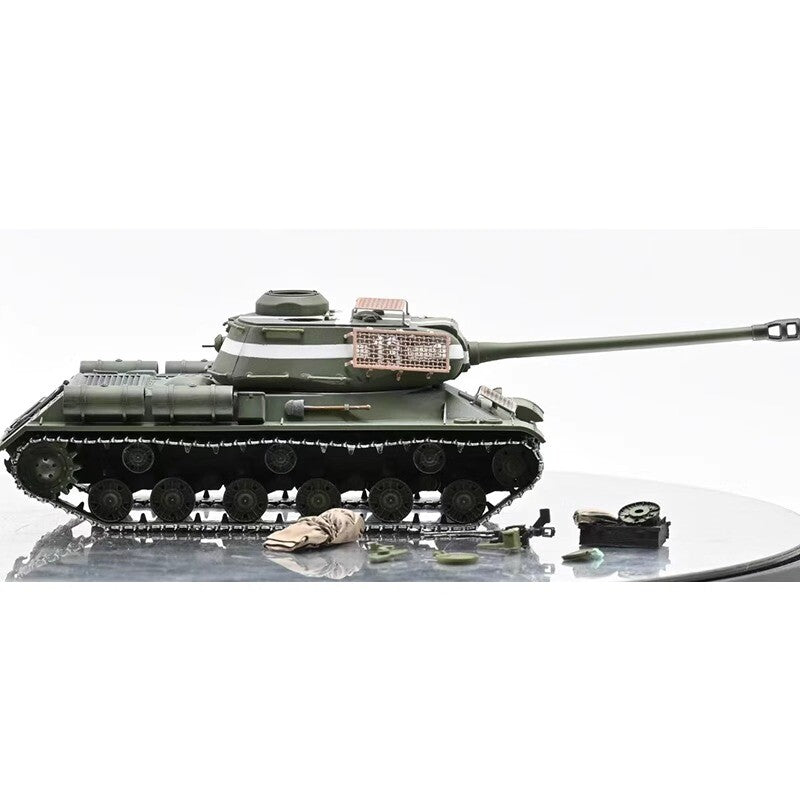 Sanrong 1/72 Soviet JS2 Heavy Tank Stalin 2 with Wire Bed Protection Model Toys