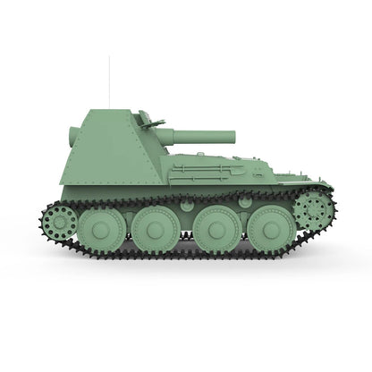 SSMODEL SS72729 1/72 25mm Military Model Kit Sweden Assault Gun Fm/43-44