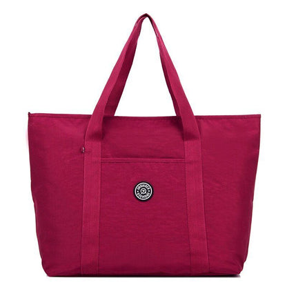 Waterproof Bag Purse Fashion Casual Nylon Shoulder Zipper Handbag Accessories