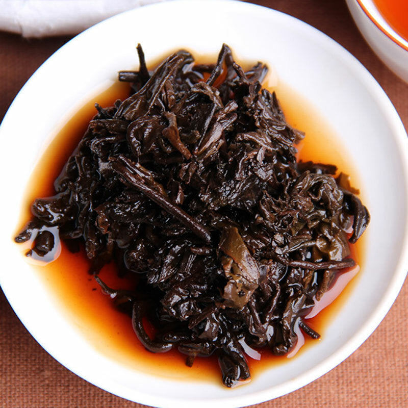 2017 Haiwan Amber LaoTongZhi Hu Po Chun Ripe Pu'er Tea Shu Puer Chinese Tea 357g