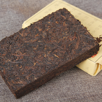 250g Yunnan Da Ye Puerh Tea Brick Oujin Da Ye Ripe Tea Aged Black Tea