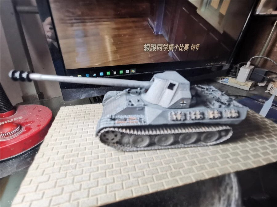 Homemade 1/72 Scorpion Tank Jagdpanther Military Tank Finished Model Ornament