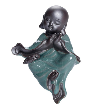 Acolyte Purple Sands Tea Pet Ornament 15.6cm Tea Table Decoration Tea Ceremony