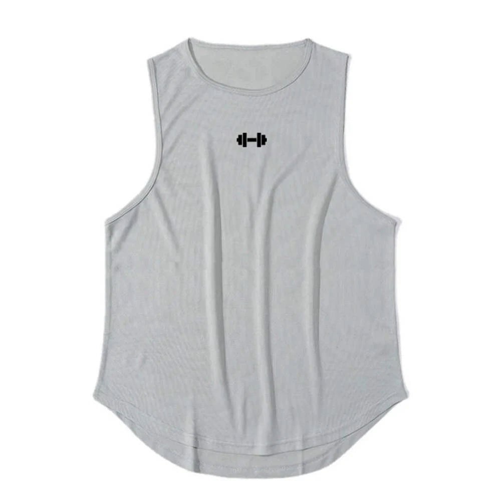 Men’s Gym Tank Top Quick-Dry Sleeveless Sports Vest