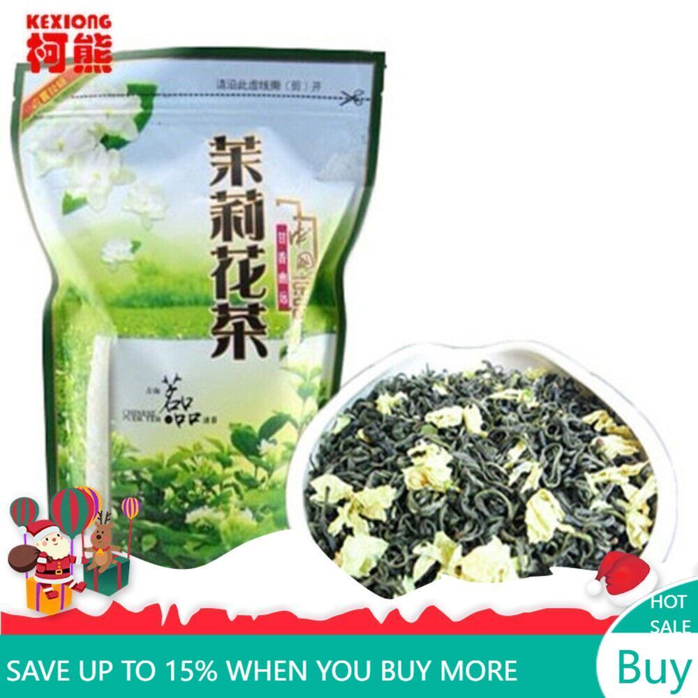 New Organic Jasmine Flower Tea Blooming Fresh Herbal Green Tea Hot Sale 250g