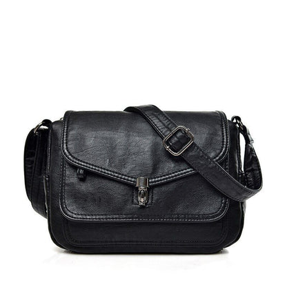 Vintage Shoulder Messenger Bag Purses Handbags Soft Leather Crossbody Bags Small