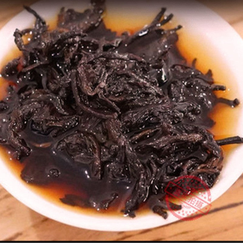 357g Daxueshan Pu Erh Tea Ripe Tea Yunnan Qizi Cake Tea Lincang Ancient Tree Tea