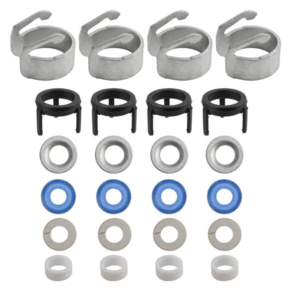 4 Sets Fuel Injector O-ring Seals Repair Part For VW Beetle Golf Passat CC EOS