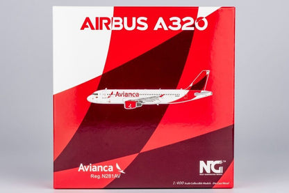 1:400 NG Model Avianc AIRBUS A320 Passenger Aircraft Diecast Airplane Model