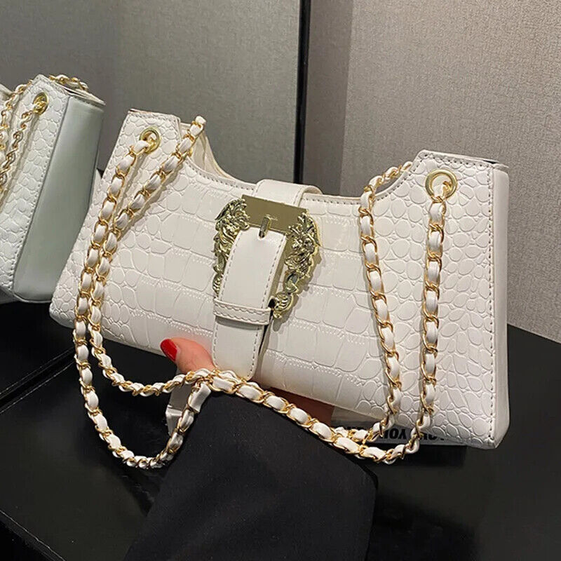 Women's Pattern Chain Shoulder Bags Handbags Bags Clutch Blue Green Bags