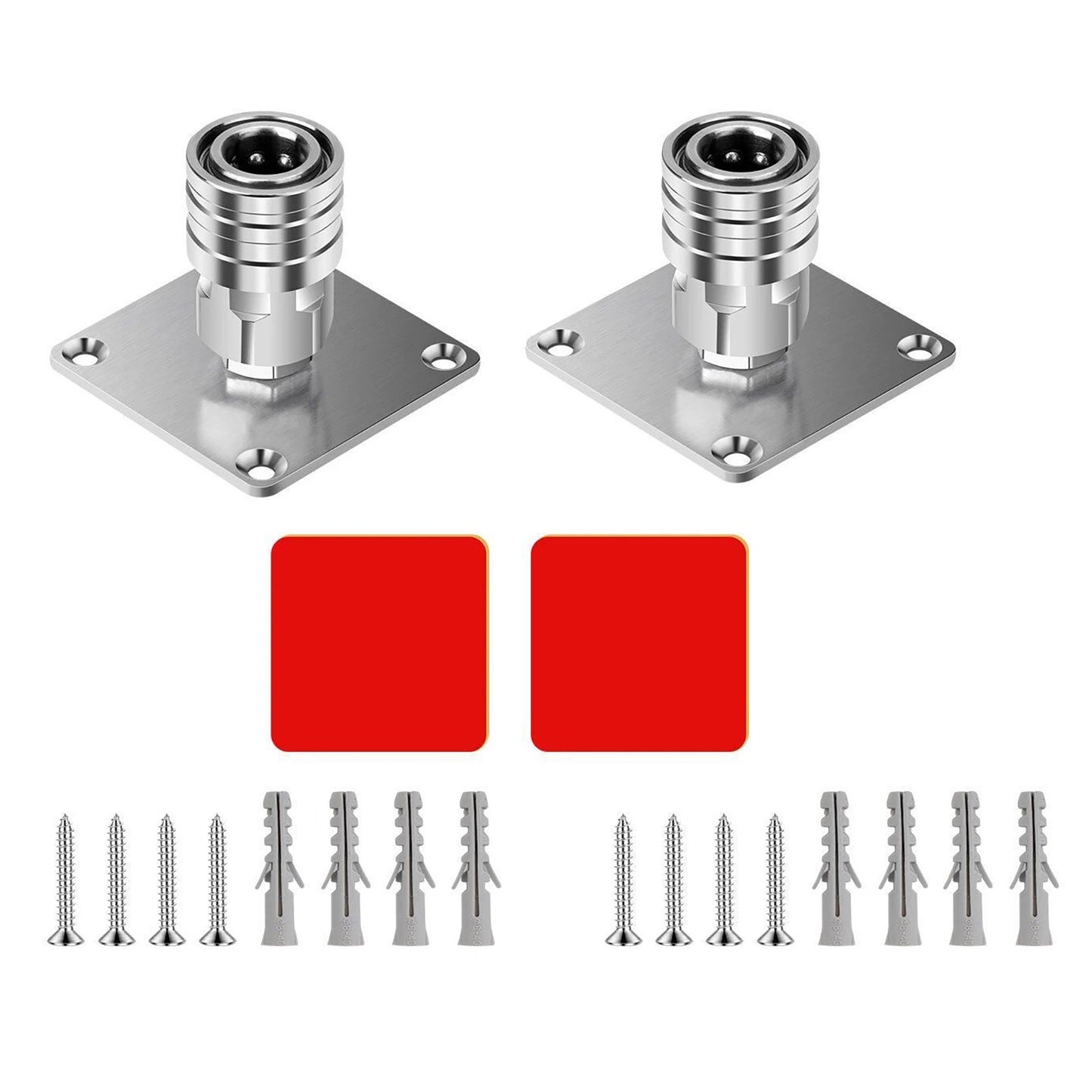 2pcs Pressure Washer Sprayer Wall Mount Rack For Effortless Installation