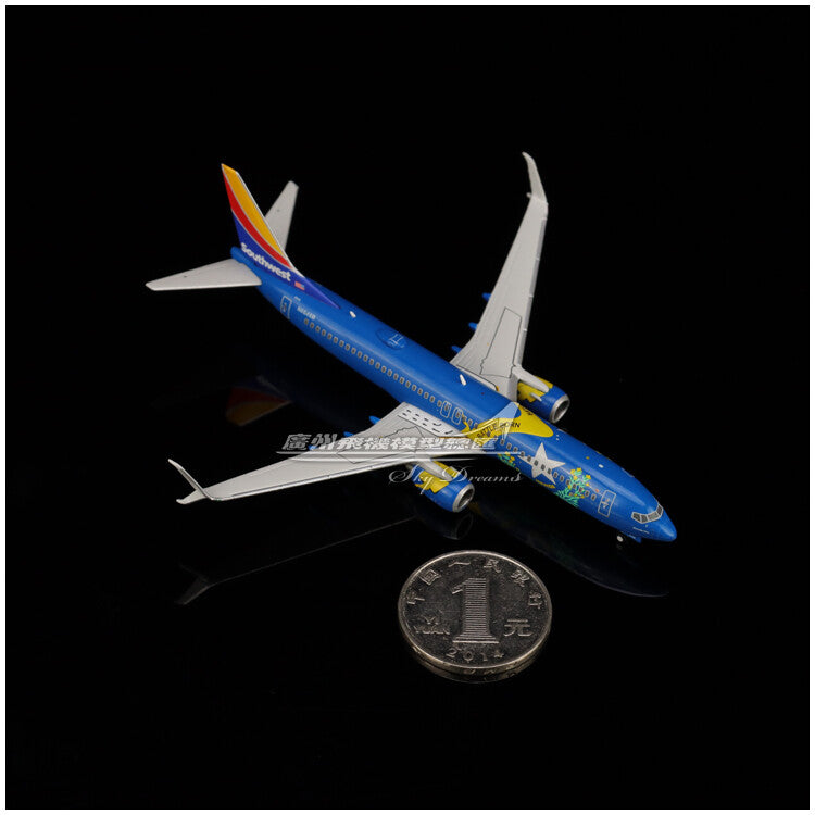 1:400 GeminiJets Southwest BOEING B737-800W Airplane Diecast Aircraft Model