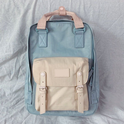 Backpack 14Inch Laptop Waterproof School Bags Traveling 38*28*13 CM Polyester