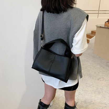 Simple Handbags Fashion Luxury Retro Messenger Tote Shoulder Bag 29*15*18 CM 1PC
