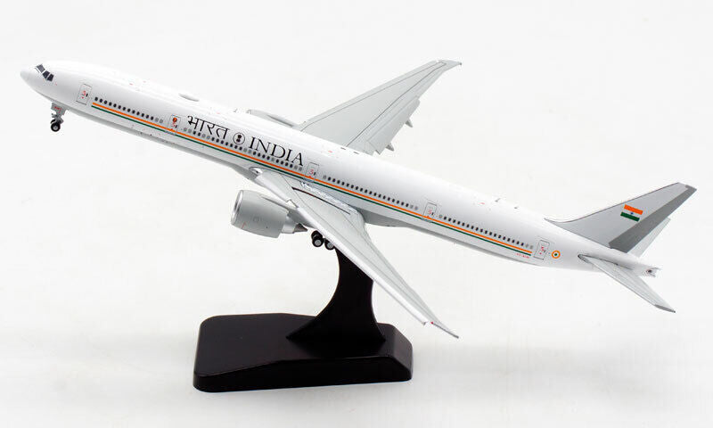 1:400 JC Wings INDIA BOEING 777-300ER Airplane Flap Down Diecast Aircraft Model