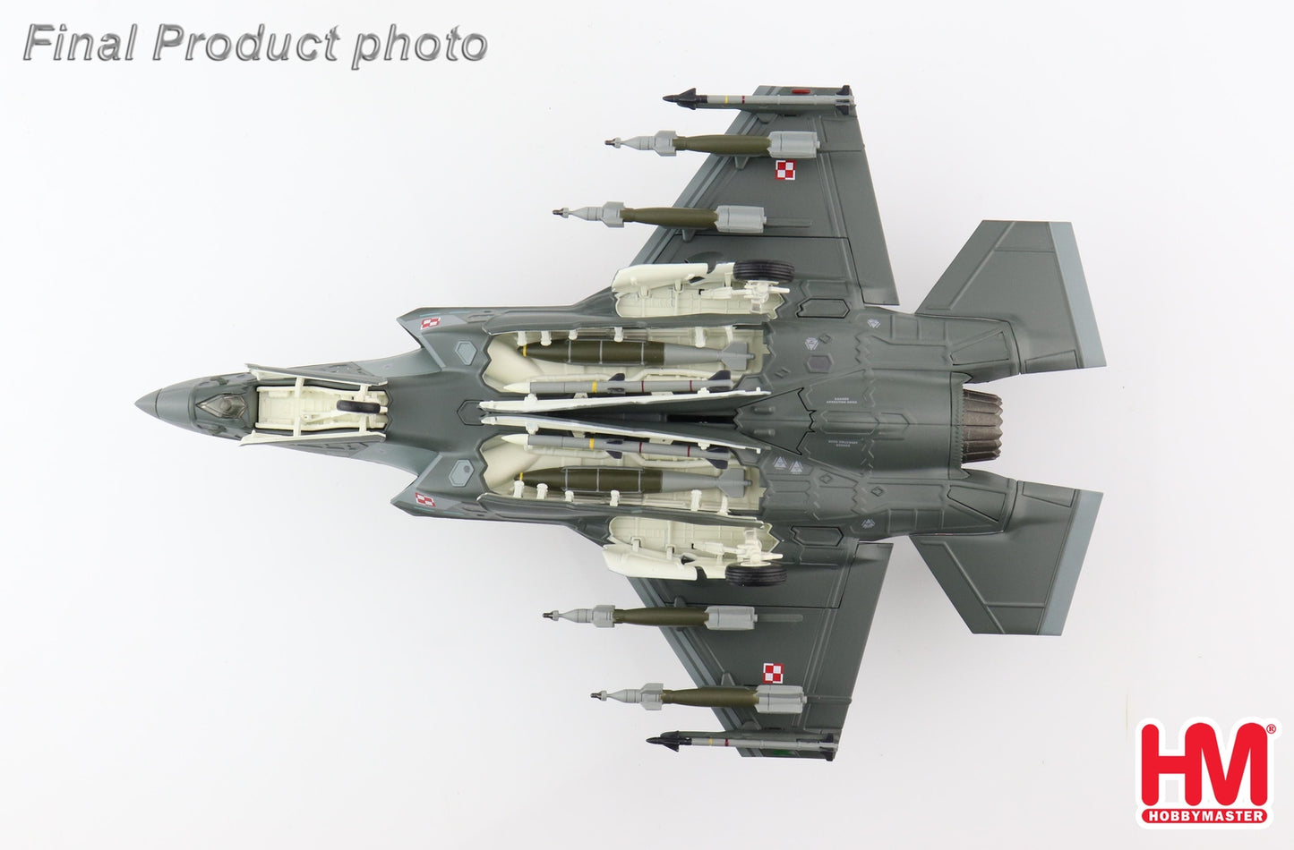 1:72 HM F-35A Ligthning II Polish Air Force, MSOP 2019 Fighter Diecast Model